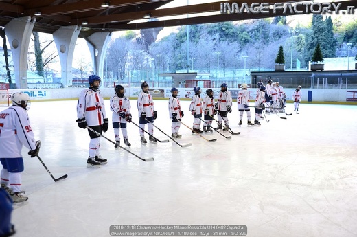 2016-12-18 Chiavenna-Hockey Milano Rossoblu U14 0482 Squadra